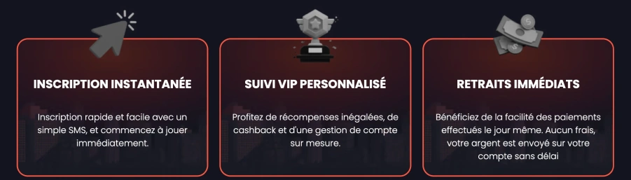 Avantages de jouer sur Incognito Casino